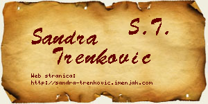 Sandra Trenković vizit kartica